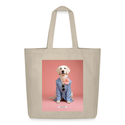 Große Shopping Bag Styled Dogs – Creme Retriever - Cremebeige