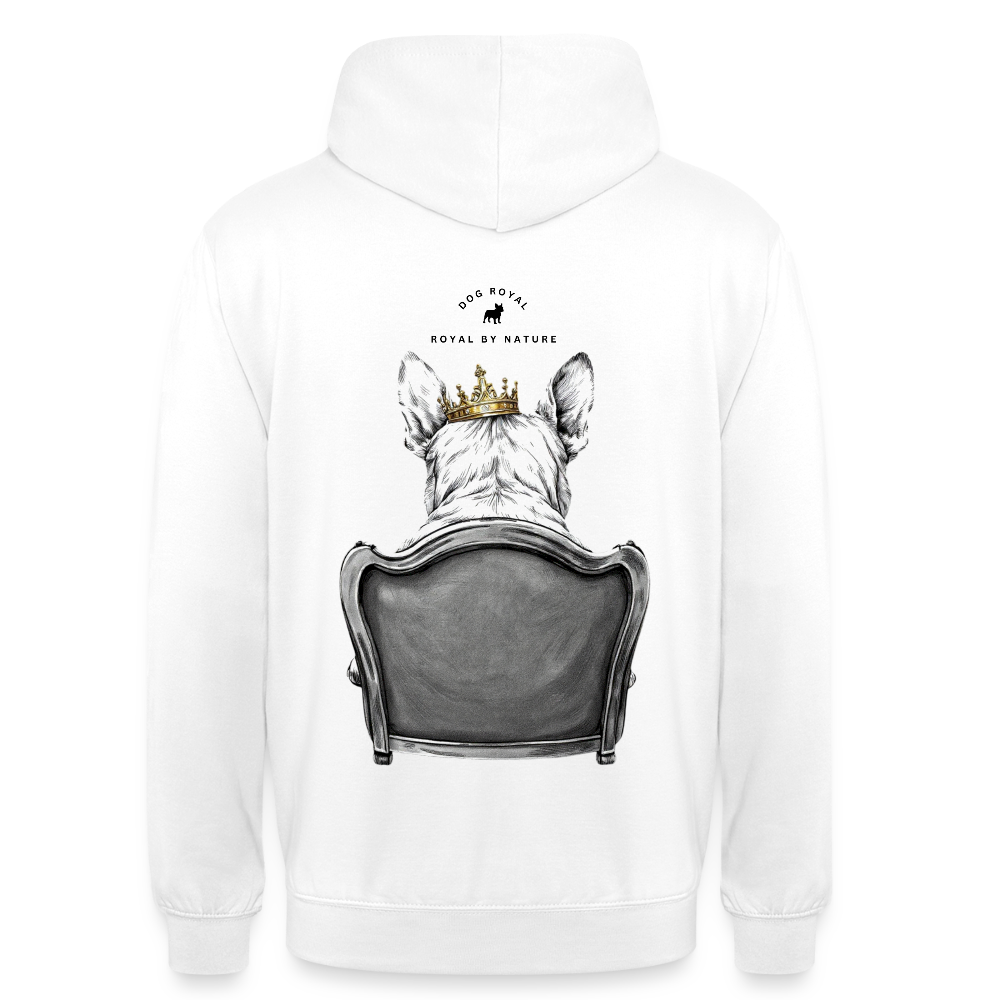 DOG ROYAL #2 Unisex Hoodie - Weiß