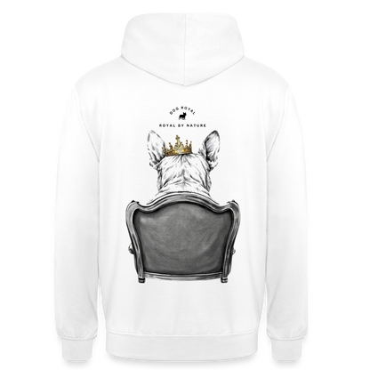 DOG ROYAL #2 Unisex Hoodie - Weiß
