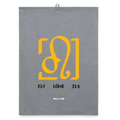 ASTRA LÖWE Organic Geschirrtuch / Stoffserviette - Grau