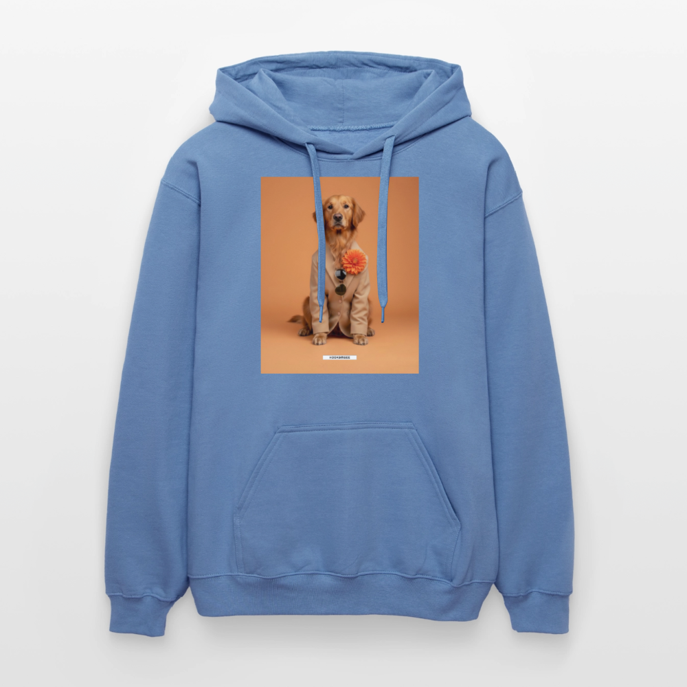 Hoodie „Styled Dogs – Golden Retriever" - Carolina Blue