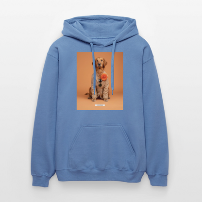 Hoodie „Styled Dogs – Golden Retriever" - Carolina Blue