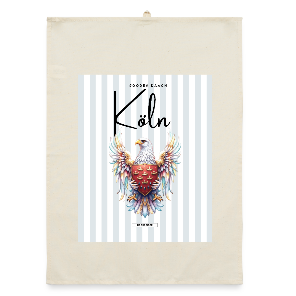 CITY KÖLN Organic Geschirrtuch / Stoffserviette - Natur