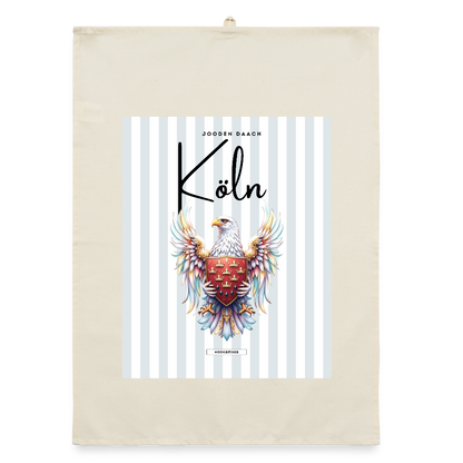 CITY KÖLN Organic Geschirrtuch / Stoffserviette - Natur