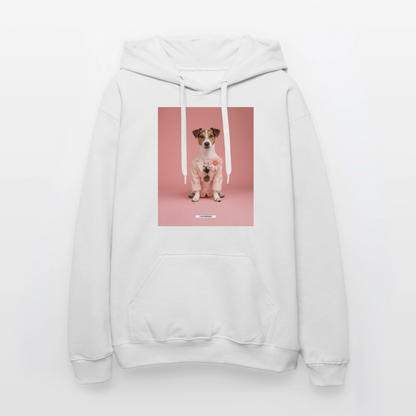 Hoodie „Styled Dogs – Jack Russell Terrier" - Weiß