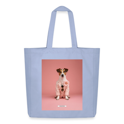 Große Shopping Bag Styled Dogs – Jack Rusell Terrier - Sky
