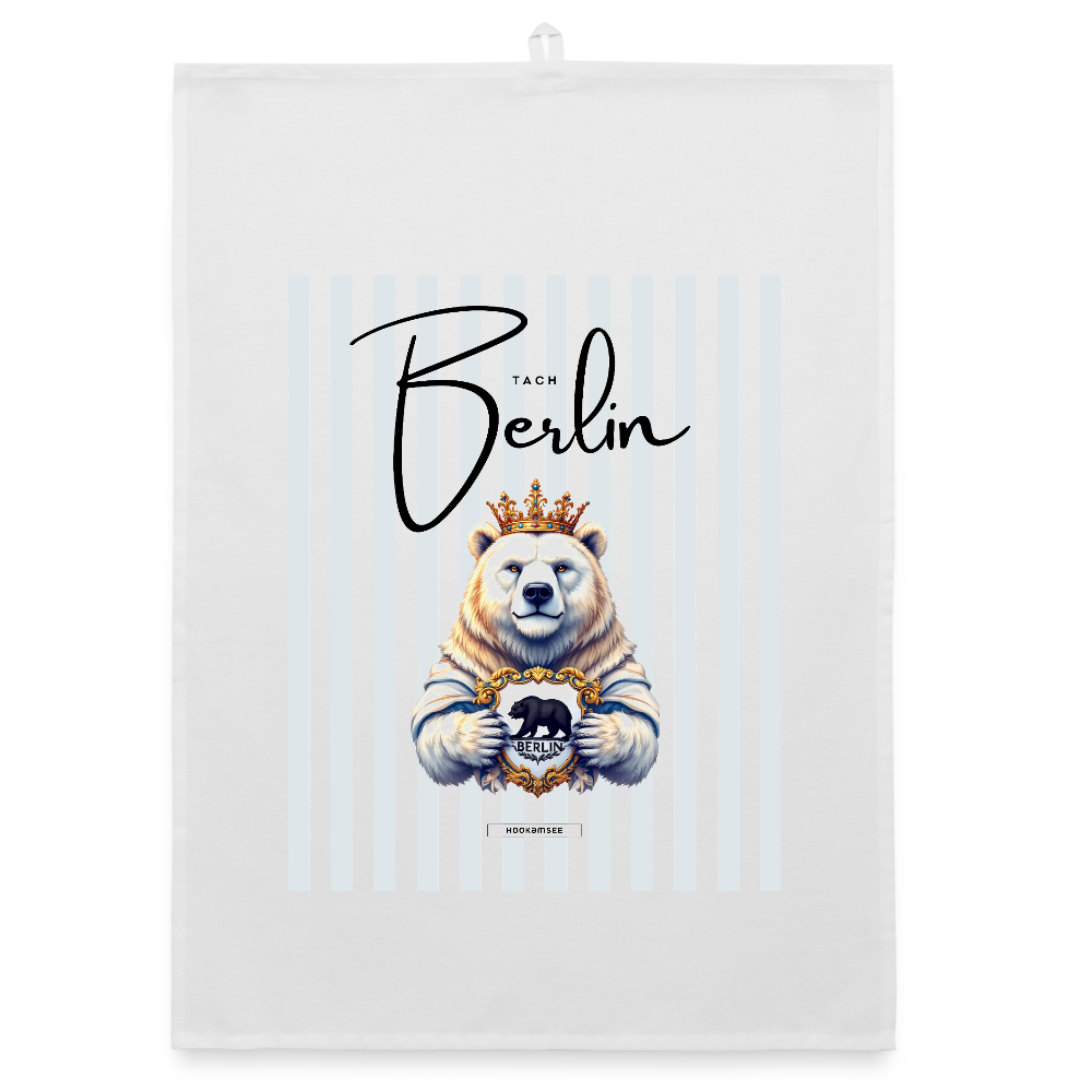 CITY BERLIN Organic Geschirrtuch / Stoffserviette - Weiß