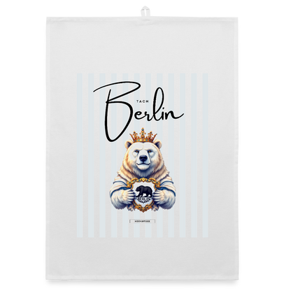 CITY BERLIN Organic Geschirrtuch / Stoffserviette - Weiß