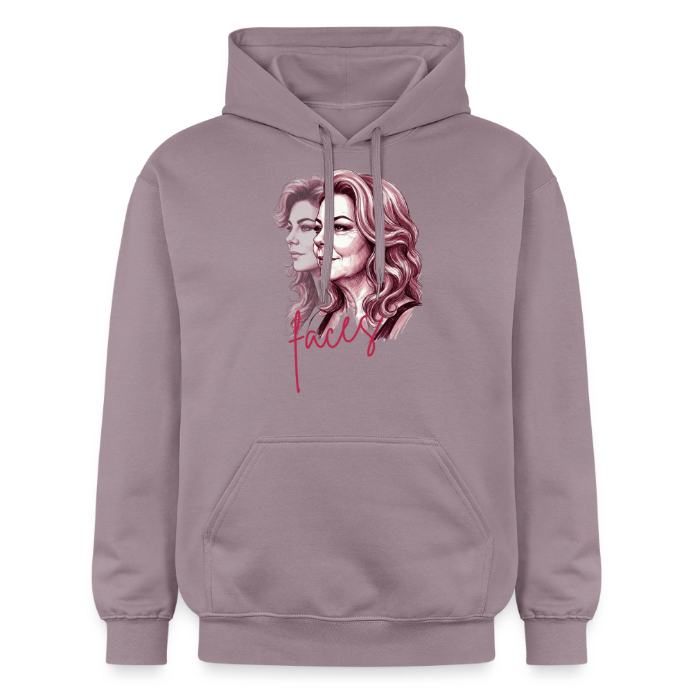 Hoodie Sandra Tour-Signet, Variante 1 - Lilagrau 