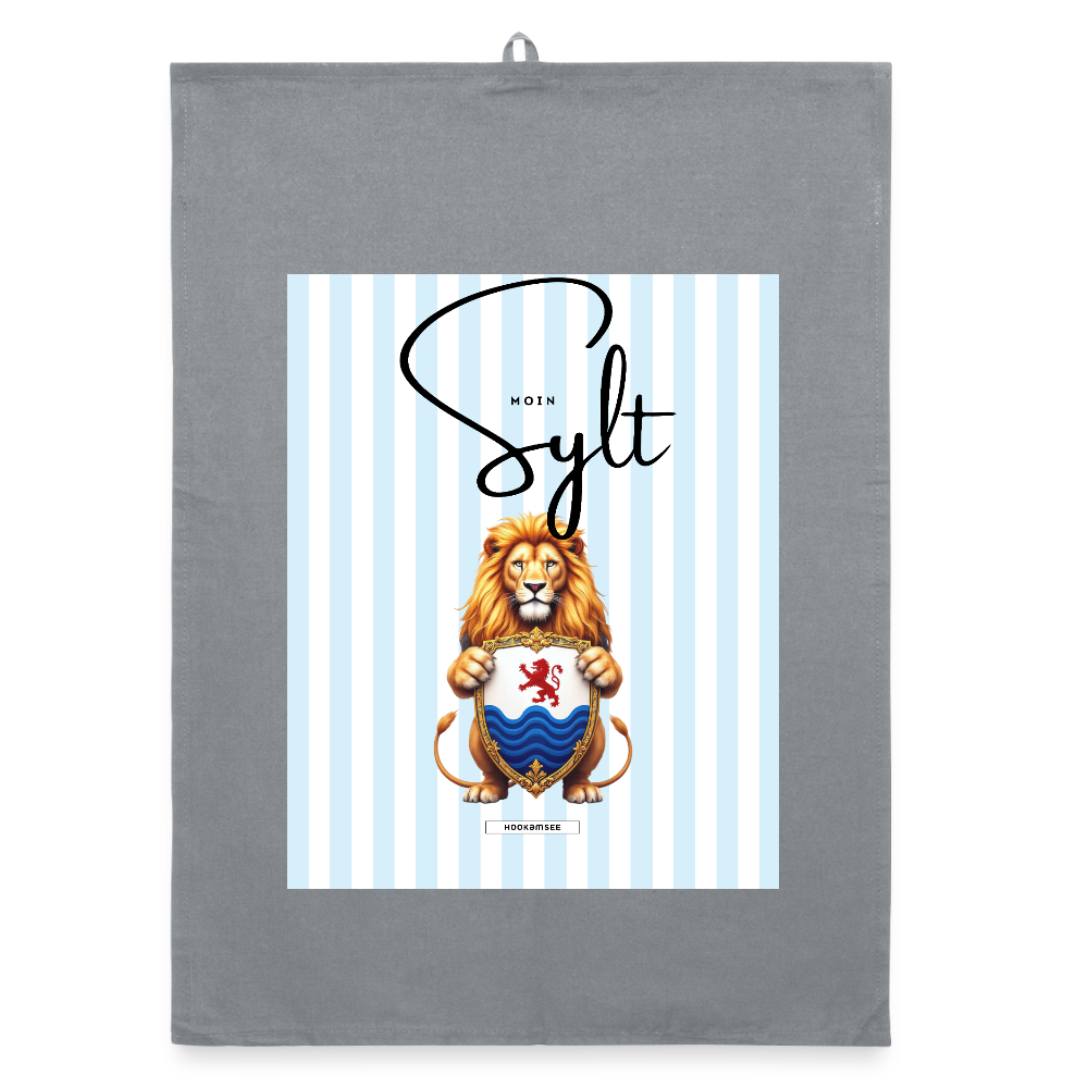 CITY SYLT Organic Geschirrtuch / Stoffserviette - Grau