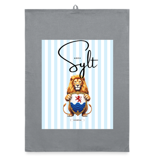 CITY SYLT Organic Geschirrtuch / Stoffserviette - Grau