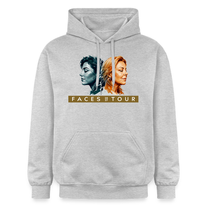 Hoodie Sandra Tour-Signet, Variante 2 - Hellgrau meliert