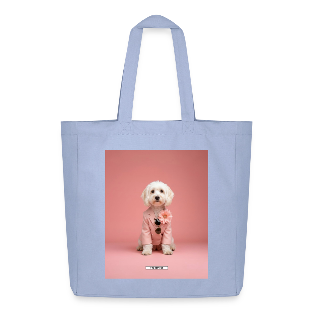 Große Shopping Bag Styled Dogs – Maltipoo - Sky