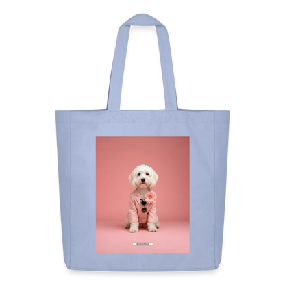 Große Shopping Bag Styled Dogs – Maltipoo - Sky