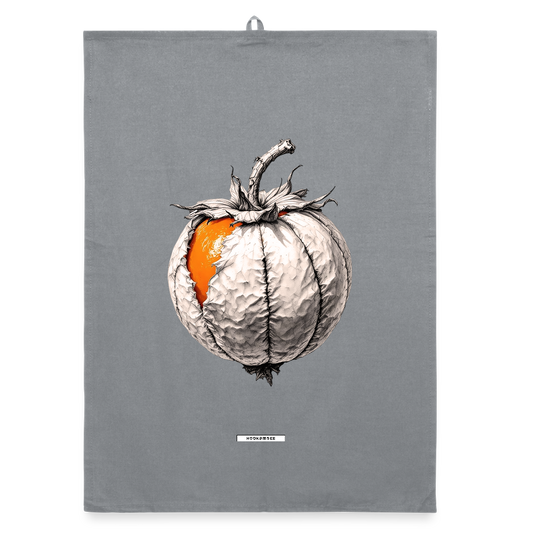 FLORA PHYSALIS Organic Geschirrtuch / Stoffserviette - Grau