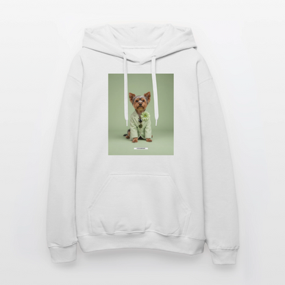 Hoodie „Styled Dogs – Yorkshire Terrier" - Weiß