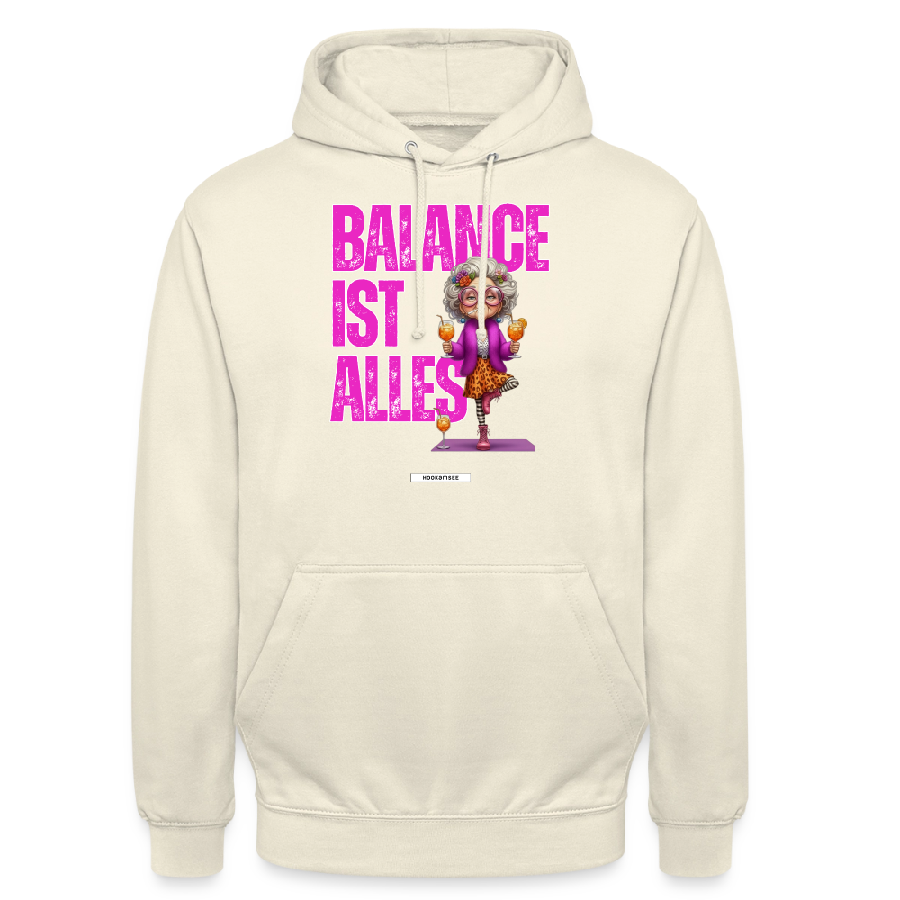 STILREVOLTE #YOGAUnisex Hoodie - Vanille-Milchshake