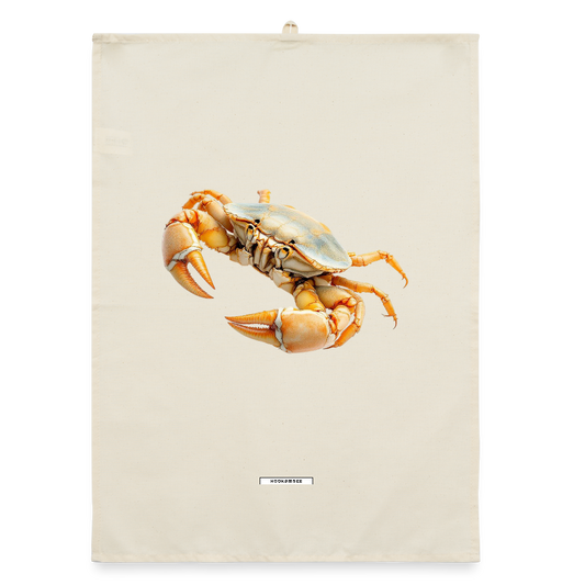 AQUA SAND CRAB Organic Geschirrtuch / Stoffserviette - Natur