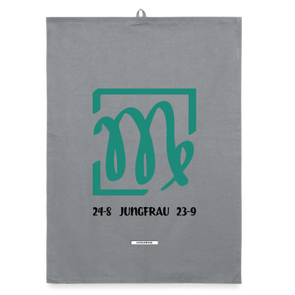 ASTRA JUNGFRAU Organic Geschirrtuch / Stoffserviette - Grau