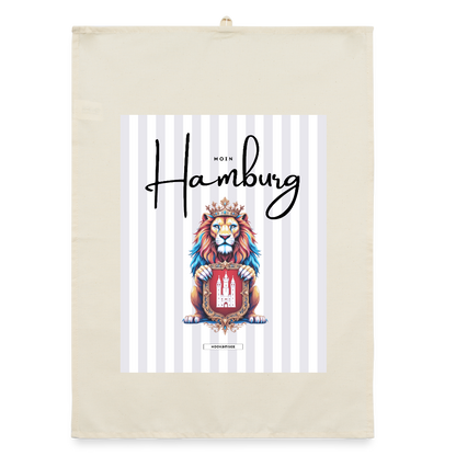 CITY HAMBURG Organic Geschirrtuch / Stoffserviette - Natur
