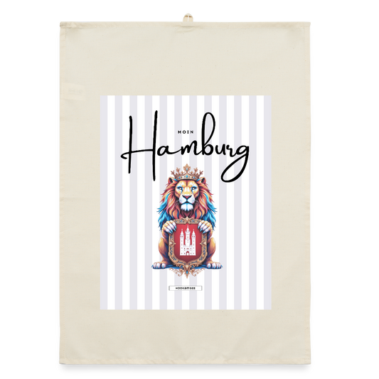 CITY HAMBURG Organic Geschirrtuch / Stoffserviette - Natur