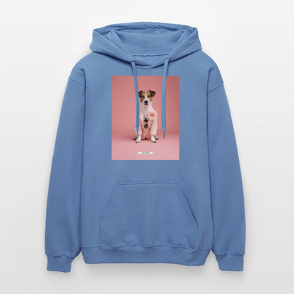 Hoodie „Styled Dogs – Jack Russell Terrier" - Carolina Blue