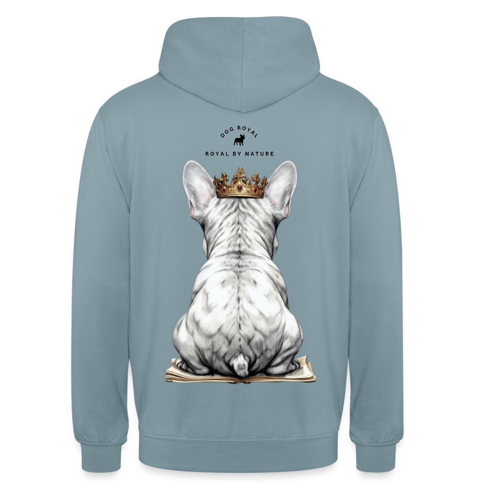 DOG ROYAL #1 Unisex Hoodie - Nebelblau