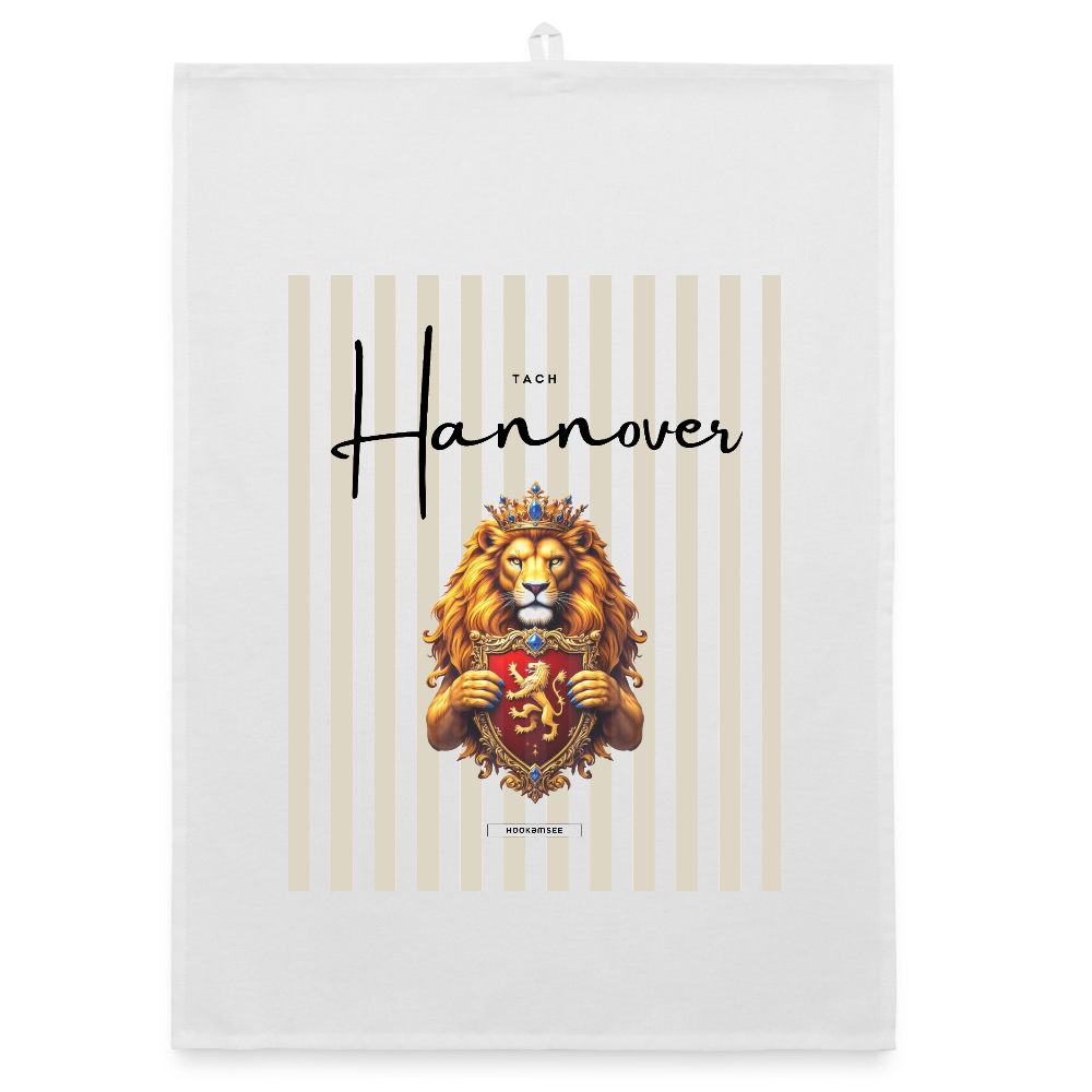 CITY HANNOVER Organic Geschirrtuch / Stoffserviette - Weiß