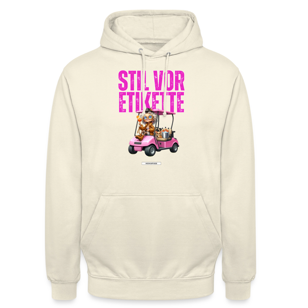 STILREVOLTE #GOLF Unisex Hoodie - Vanille-Milchshake