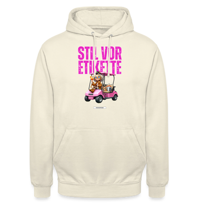 STILREVOLTE #GOLF Unisex Hoodie - Vanille-Milchshake