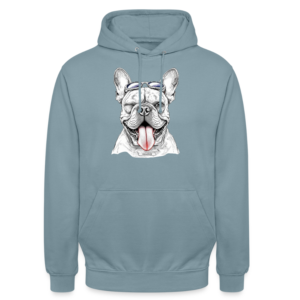 DOG ROYAL #4 Unisex Hoodie - Nebelblau