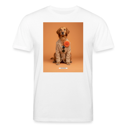 Shirt „Styled Dogs – Golden Retriever" - Weiß