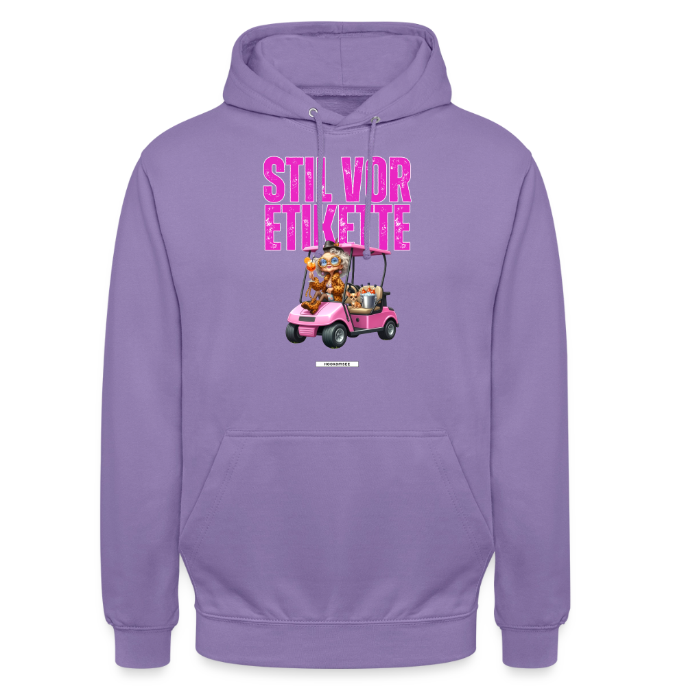 STILREVOLTE #GOLF Unisex Hoodie - Lavendel