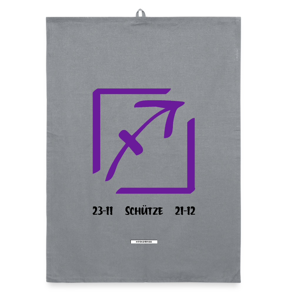 ASTRA SCHÜTZE Organic Geschirrtuch / Stoffserviette - Grau