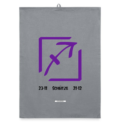 ASTRA SCHÜTZE Organic Geschirrtuch / Stoffserviette - Grau