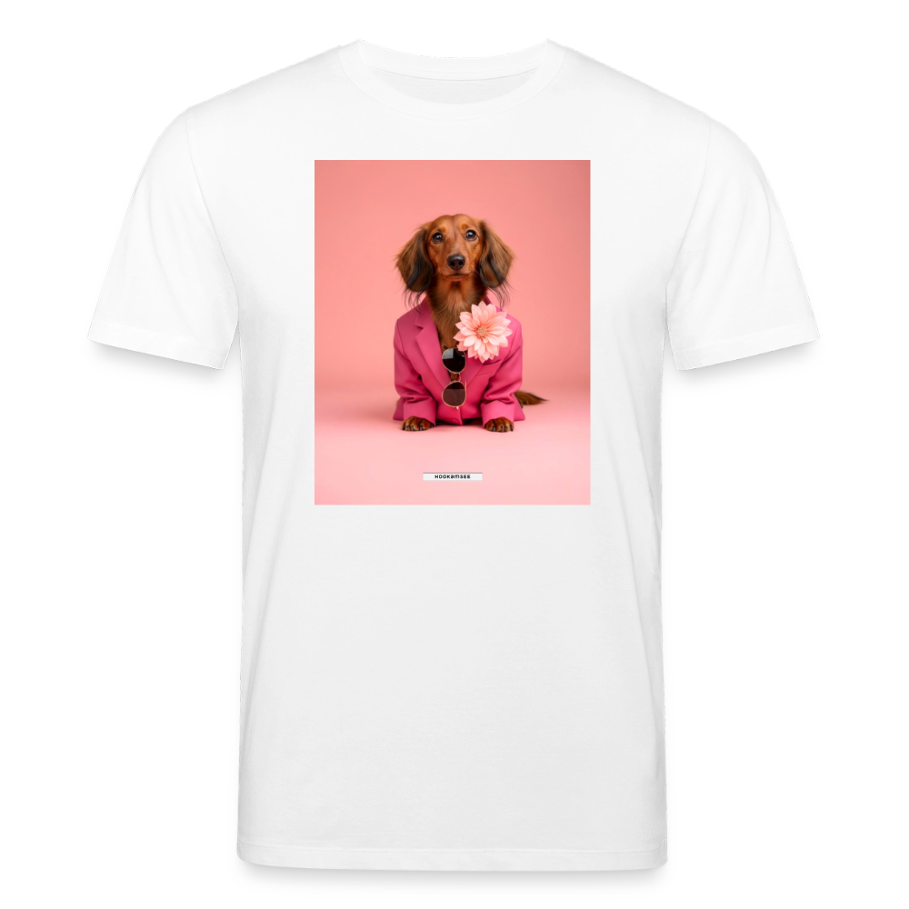 Shirt „Styled Dogs – Dackel" - Weiß