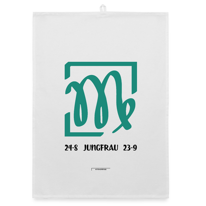 ASTRA JUNGFRAU Organic Geschirrtuch / Stoffserviette - Weiß