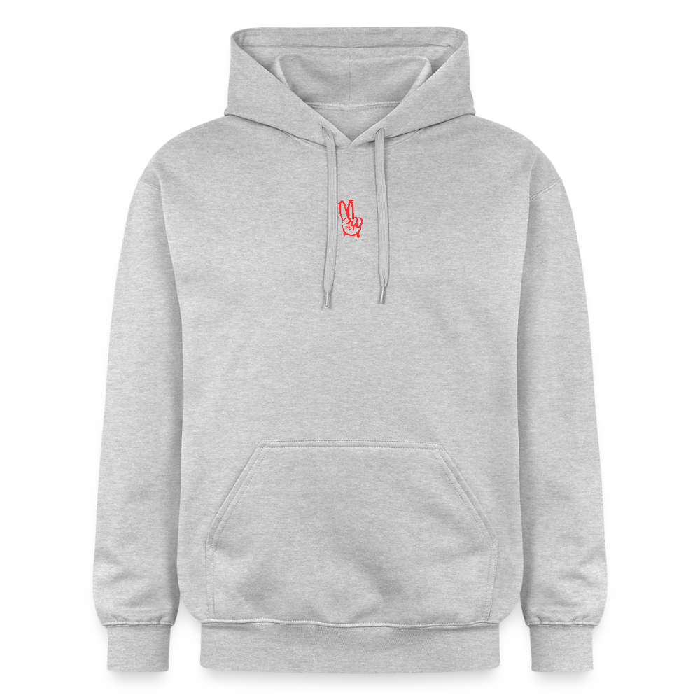 VALENTINE #3 Unisex Hoodie - Hellgrau meliert