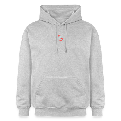 VALENTINE #3 Unisex Hoodie - Hellgrau meliert