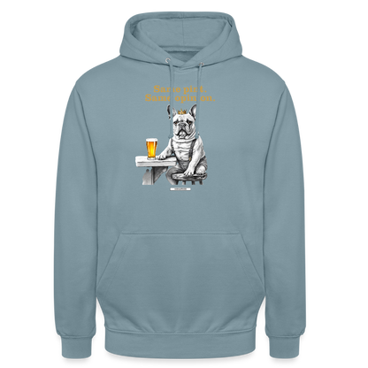 DOG ROYAL #3 Unisex Hoodie - Nebelblau