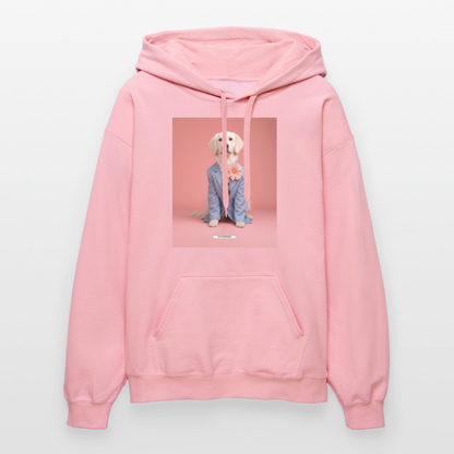 Hoodie „Styled Dogs – Creme Retriever" - Hellrosa