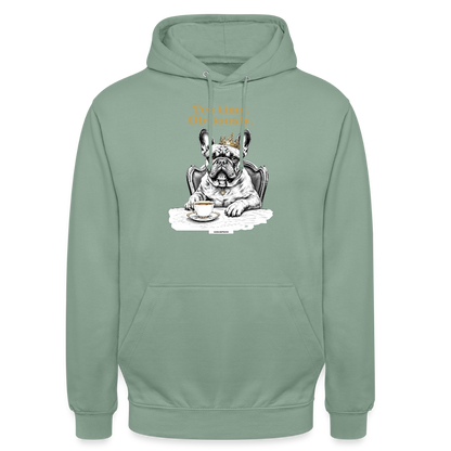 DOG ROYAL #2 Unisex Hoodie - Graugrün