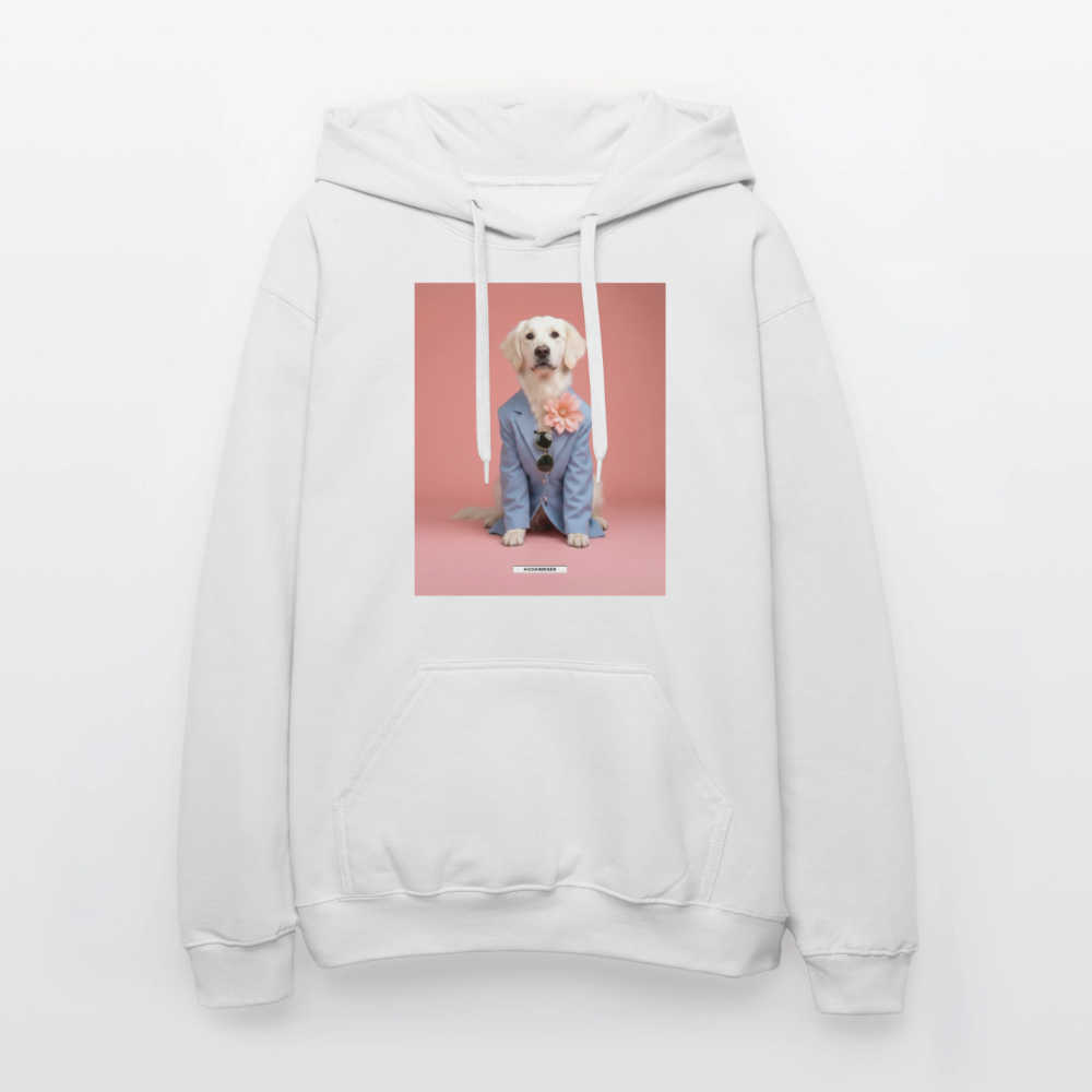 Hoodie „Styled Dogs – Creme Retriever" - Weiß