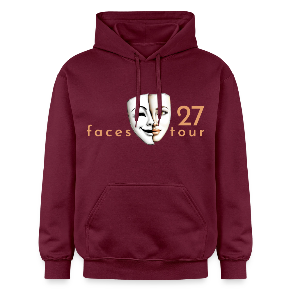 Hoodie Sandra Tour-Signet, Variante 3 - Maroon