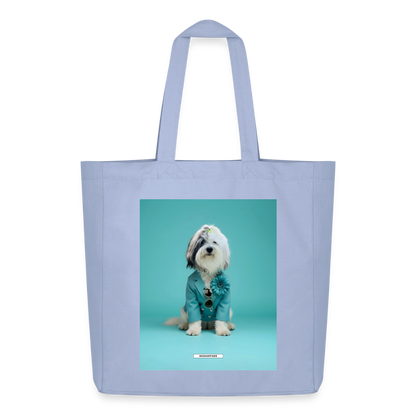 Große Shopping Bag Styled Dogs – Tibet-Terrier - Sky