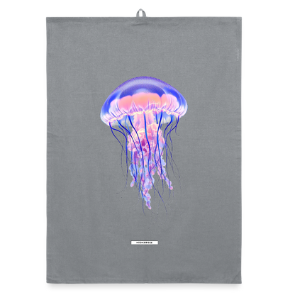 AQUA LUMEN JELLY Organic Geschirrtuch / Stoffserviette - Grau