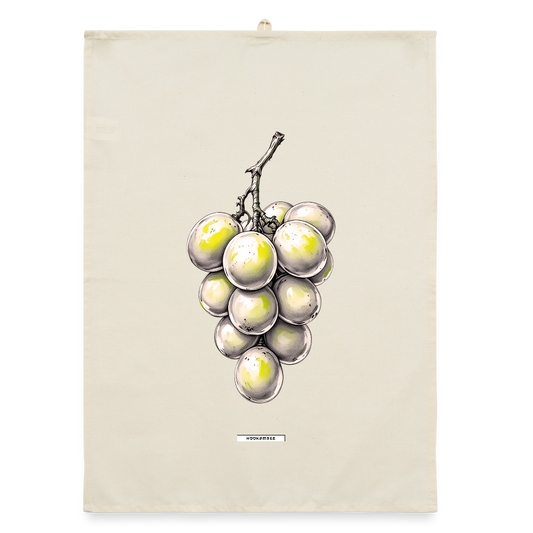 FLORA WEINTRAUBEN Organic Geschirrtuch / Stoffserviette - Natur