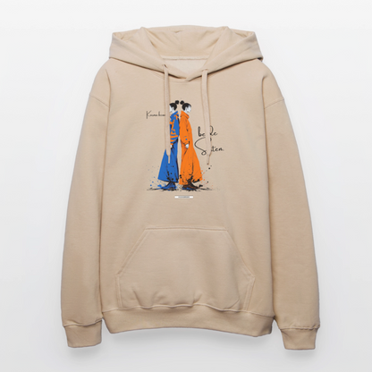 Hoodie Karma kennt beide Seiten. - Sand