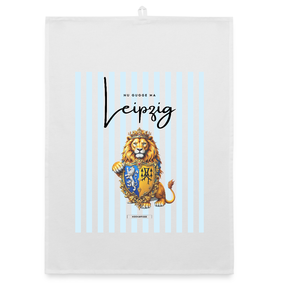 CITY LEIPZIG Organic Geschirrtuch / Stoffserviette - Weiß