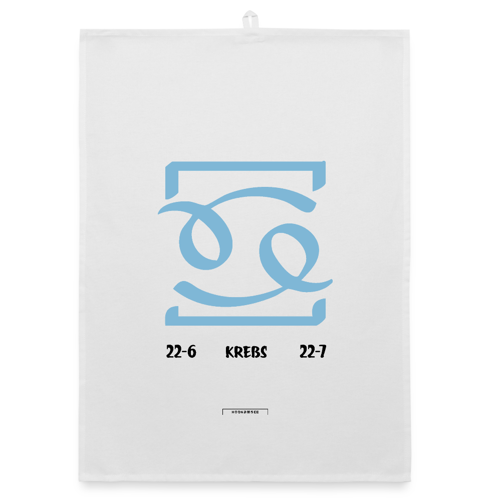 ASTRA KREBS Organic Geschirrtuch / Stoffserviette - Weiß